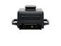 Grill électrique noir avec écran numérique.