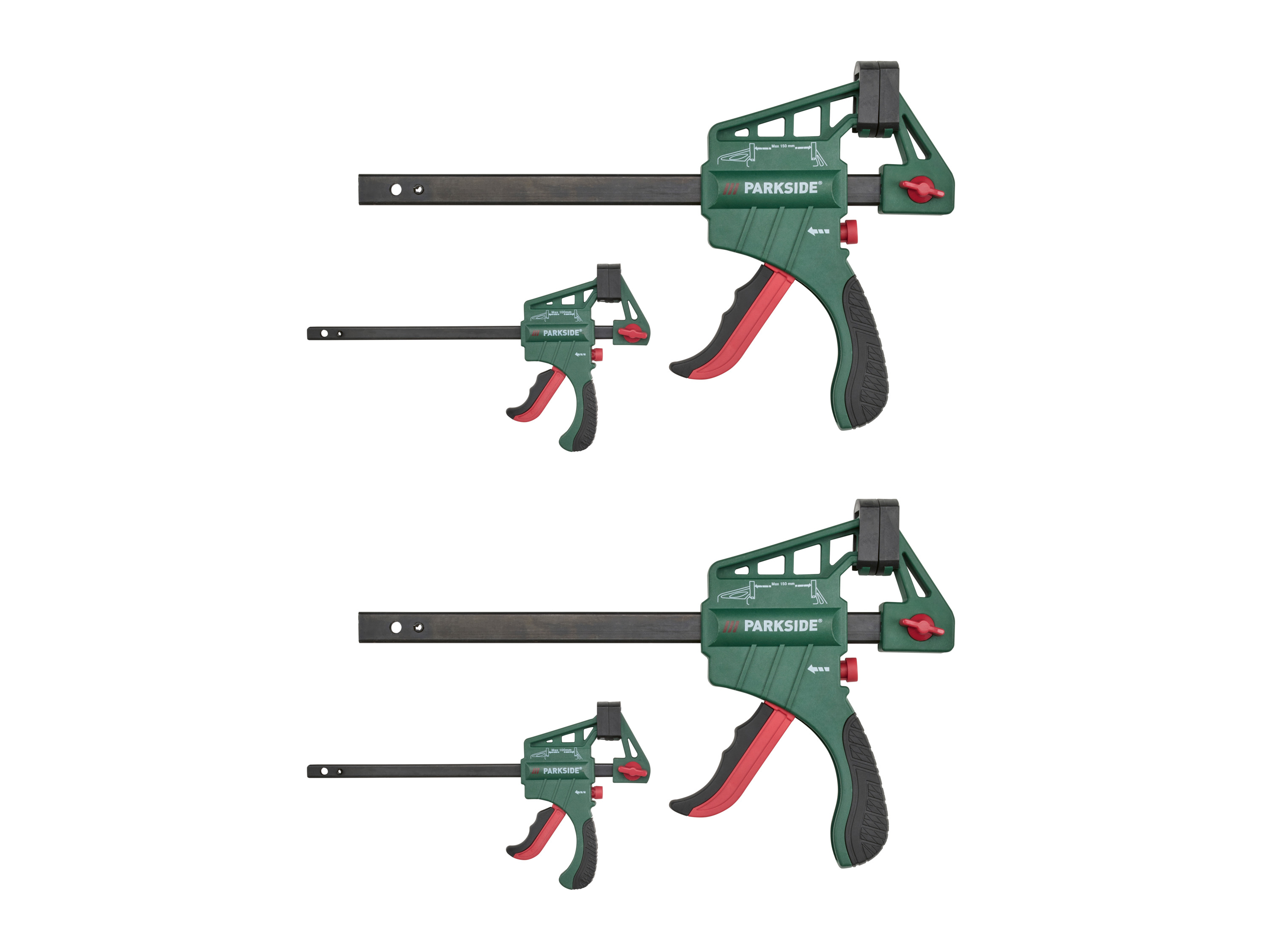 PARKSIDE® Set de serres-joints  (lot de 4, S/M)