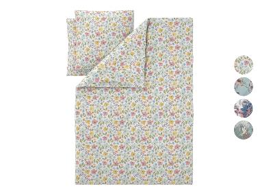 LIVARNO® Parure de lit en satin de microfibre, 260 x 240 cm