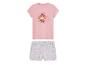 Pyjama fille rose avec T-shirt Skye Pat' Patrouille.