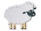 Applique murale LED blanche en forme de mouton pour enfants