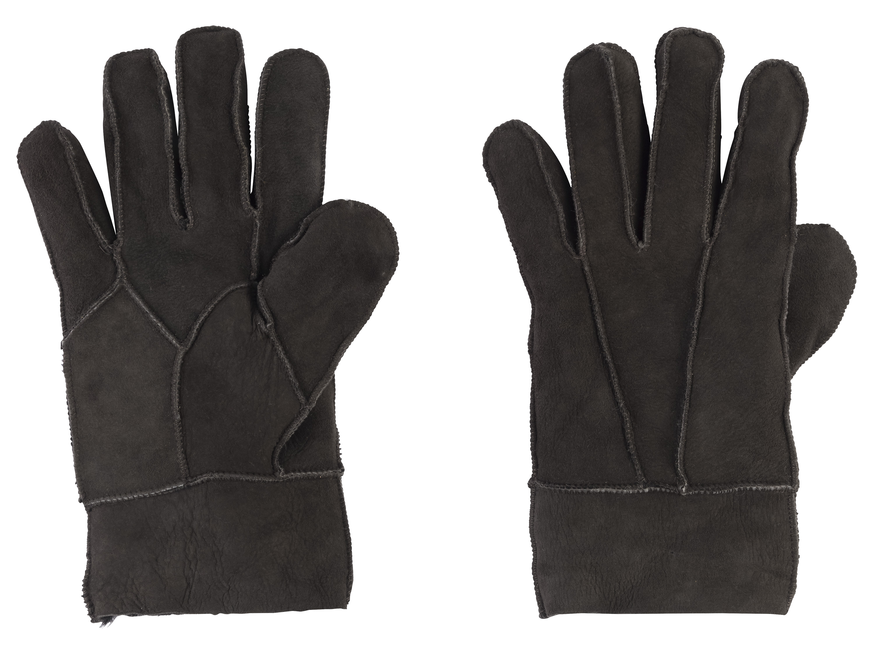 LIVERGY® Gants en peau d'agneau homme (8,5, mocca)