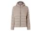 Une veste beige à capuche