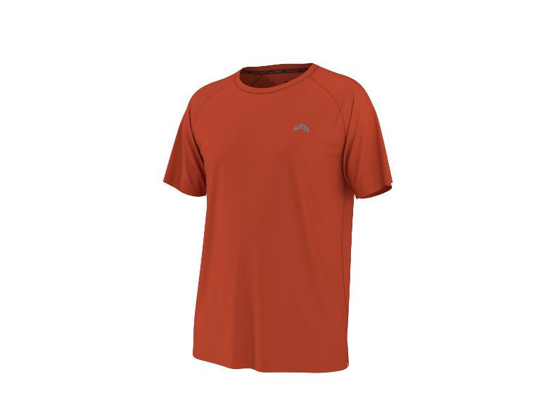 T-shirt de sport homme couleur rouille à manches courtes