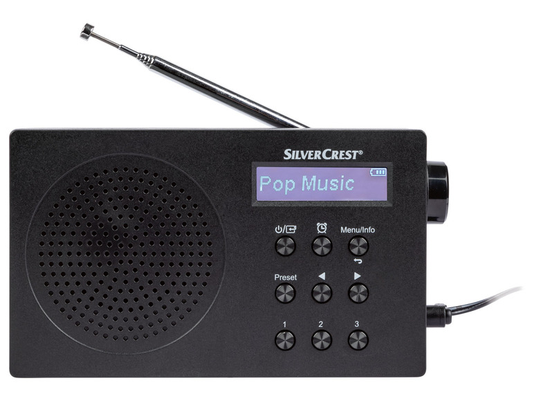 Aller en mode plein écran : SILVERCREST® Radio mono DAB+ SDR 15 A2, Bluetooth - Image 1