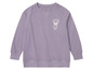Sweat-shirt lilas avec un imprimé papillon et le texte 'Feel good and free because today is a wonderful day'