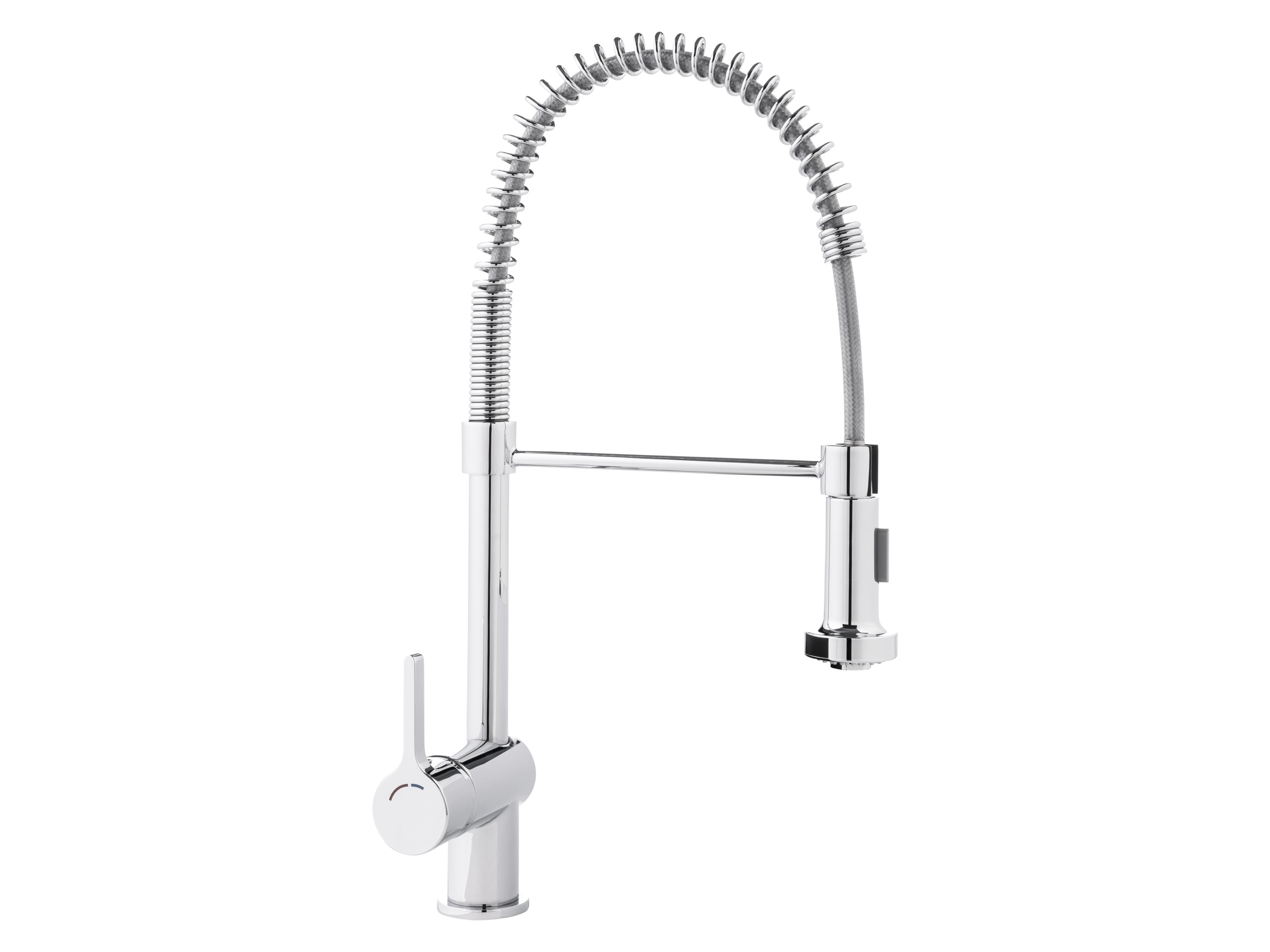 LIVARNO home Mitigeur robinet de cuisine avec douchette extractible (spirale)
