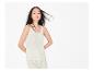 Haut et short en maille crème : look estival décontracté.