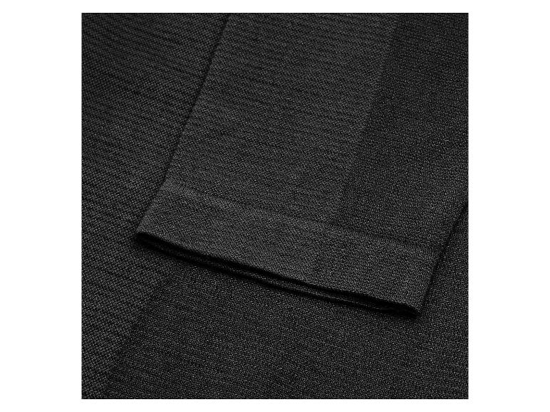 Texture de tissu côtelé noir avec un poignet replié