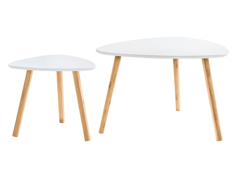 Aller en mode plein écran : LIVARNO home Tables gigognes, 2 pièces - Image 1