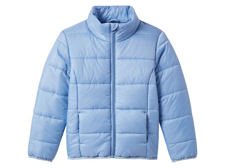 Veste matelassée bleue pour enfant.