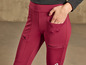 Leggings pour femme avec des poches et un petit logo
