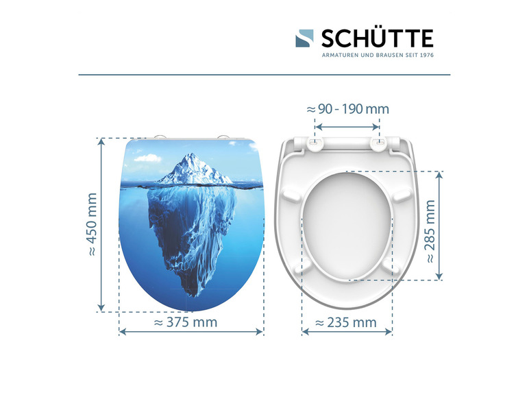 Aller en mode plein écran : Abattant WC High Gloss, avec fermeture en douceur - Image 88