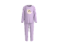 Pyjama violet avec un ours endormi sur la lune.