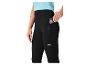 Collants noirs de sport avec poches zippées.