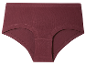 Culotte bordeaux en coton.