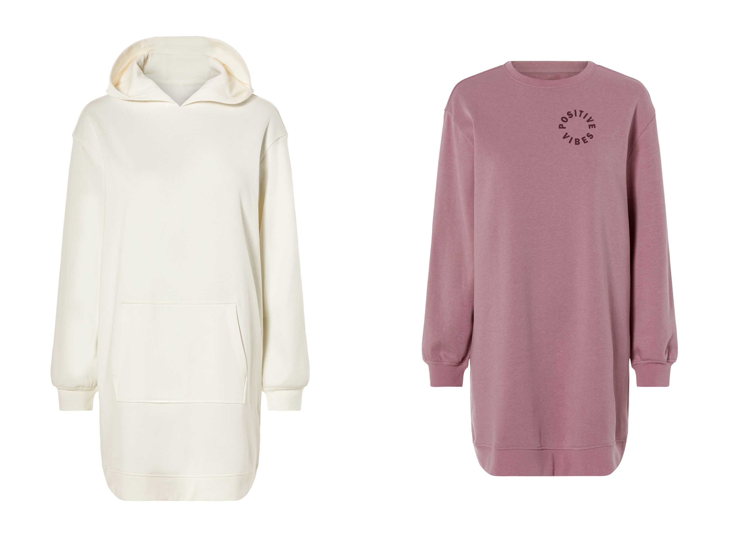 esmara® Robe sweat-shirt femme en coton