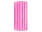 Moule en silicone rectangulaire rose avec cannelures verticales