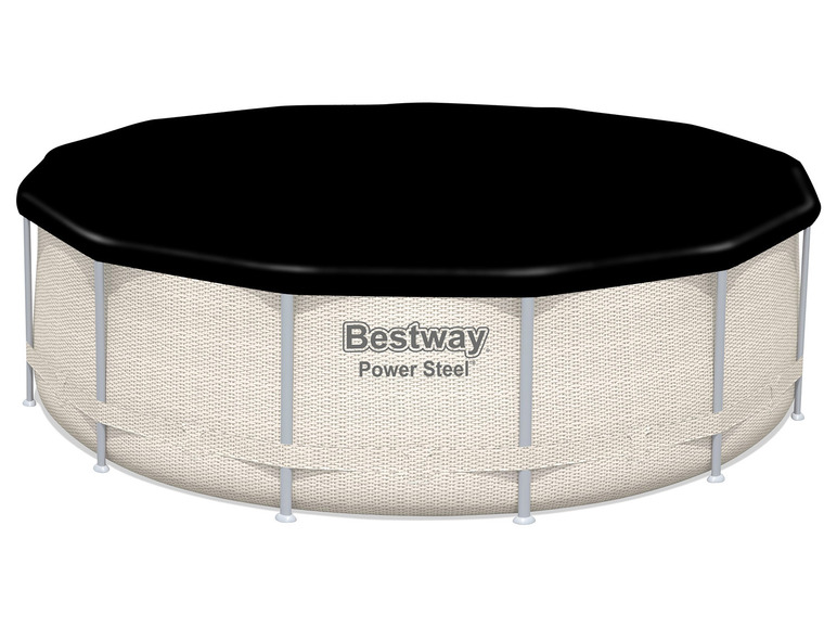 Aller en mode plein écran : Bestway Power Steel Piscine avec pompe à filtre 396 x 107 cm - Image 3