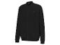 Sweat-shirt noir à fermeture éclair avec logo Crivit.