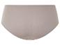 Culottes en coton couleur taupe.