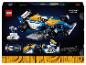 Ensemble LEGO Williams Racing avec voiture de course et figurine.
