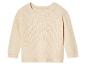 Pull crème en tricot pour bébé avec boutons.