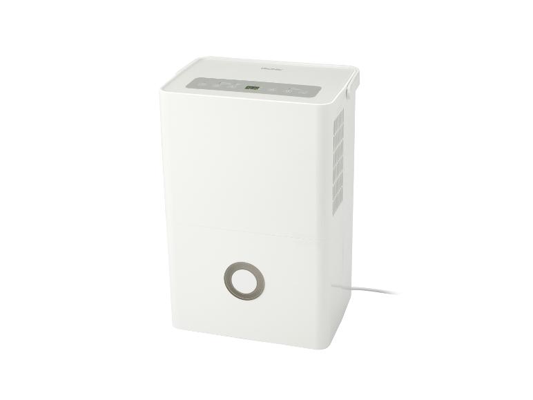 Déshumidificateur TRONIC blanc avec affichage numérique et détails gris