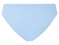 Culotte de bikini bleu clair côtelée.