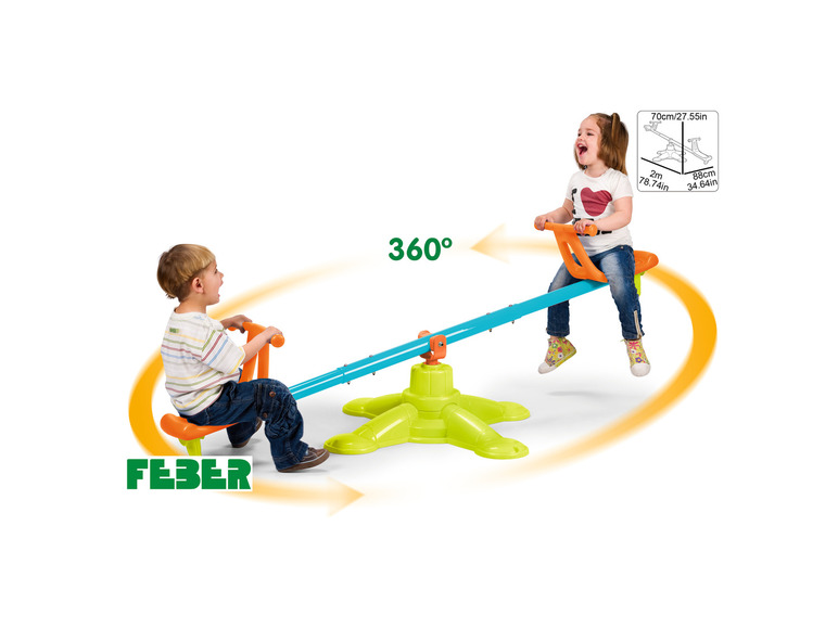 Aller en mode plein écran : FEBER Bascule Twister Seesaw - Image 5