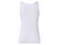 Débardeur blanc pour femme, vue de dos