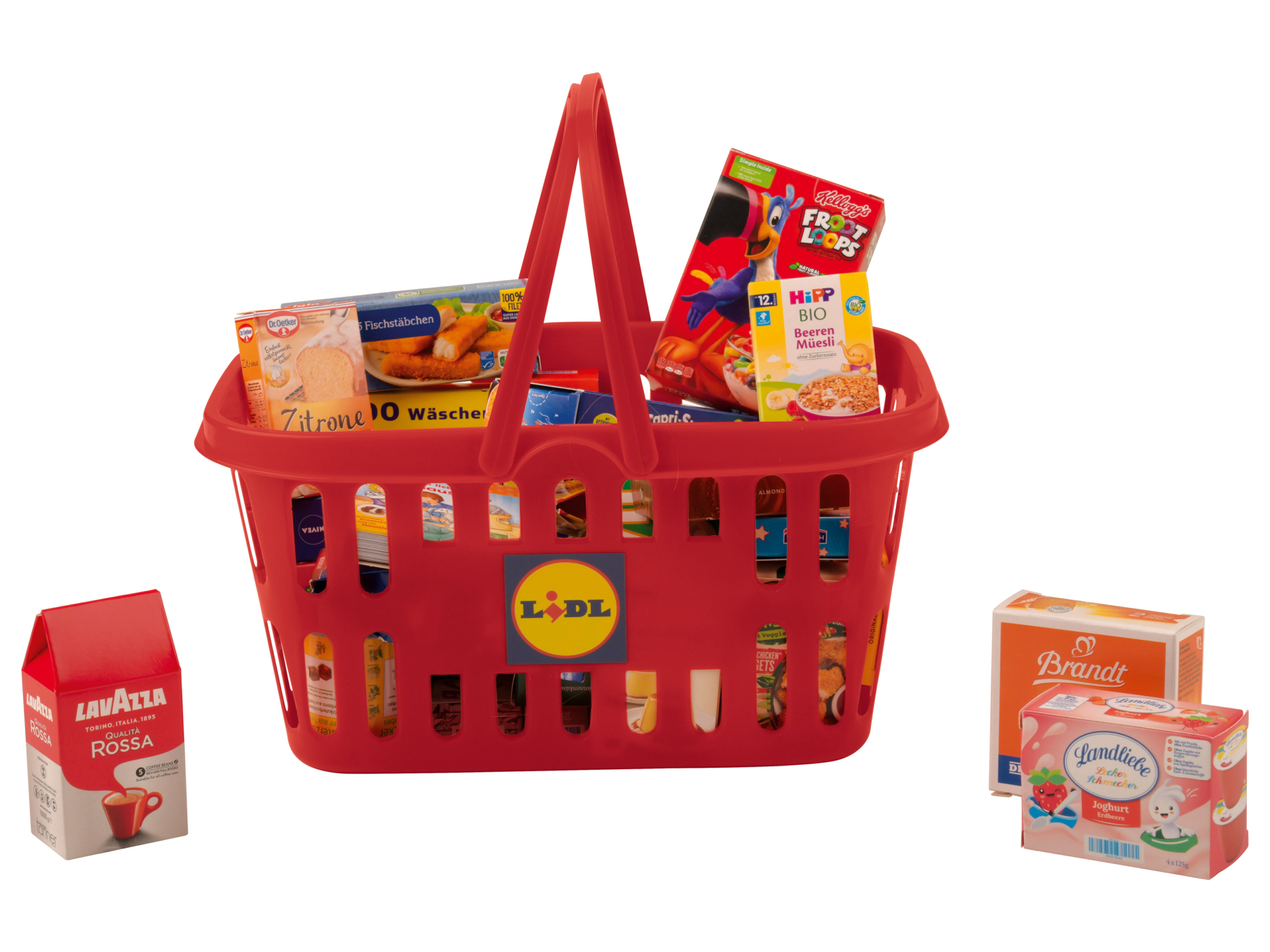 Playtive Panier à provisions (rouge)