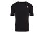 T-shirt noir Reebok avec logo blanc sur la poitrine