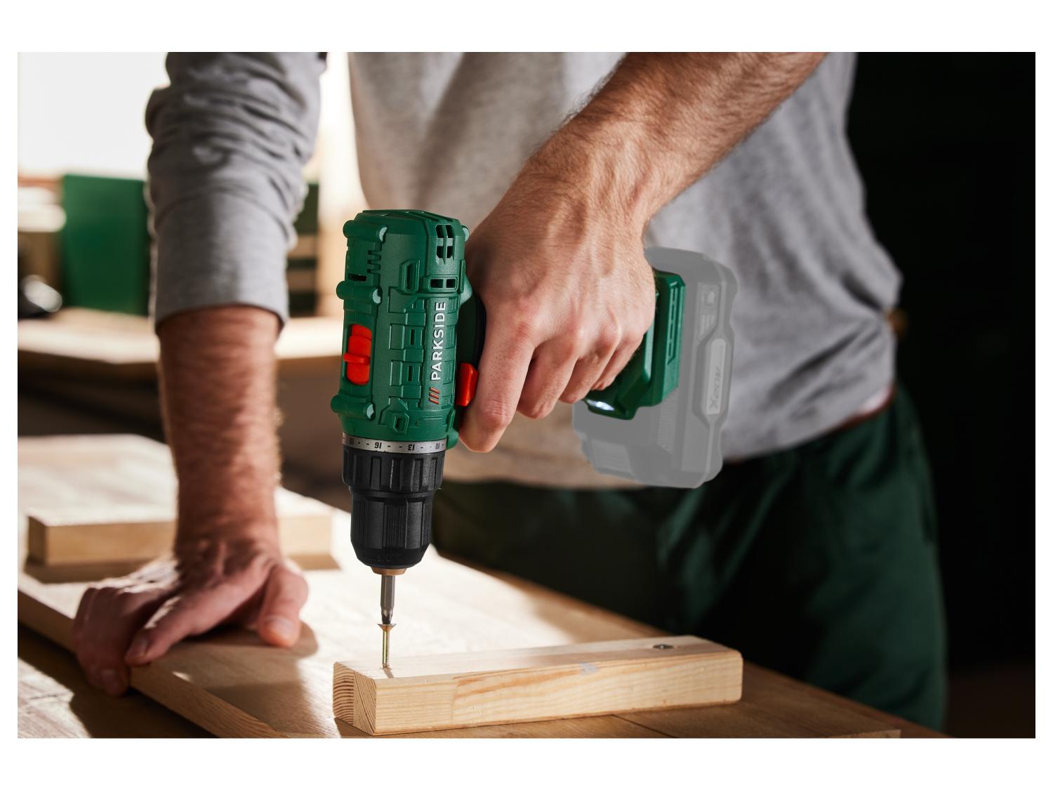 PARKSIDE® PERCEUSE-VISSEUSE SANS fil PBSA 12 C2, 12 V , X12VTEAM SS Bat