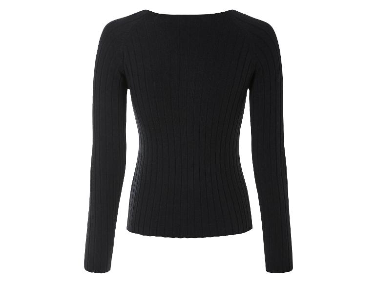 Pull en maille côtelé femme