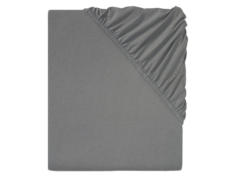 Aller en mode plein écran : LIVARNO home Drap-housse bi-élastique en jersey, 180-200 x 200 cm - Image 5