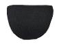 Bas de bikini noir pour femme avec texture en relief