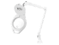 Lampe loupe LED blanche avec bras réglable