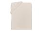 Drap-housse beige