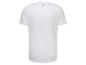 T-shirt blanc à manches courtes.