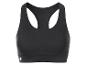 Soutien-gorge de sport noir.