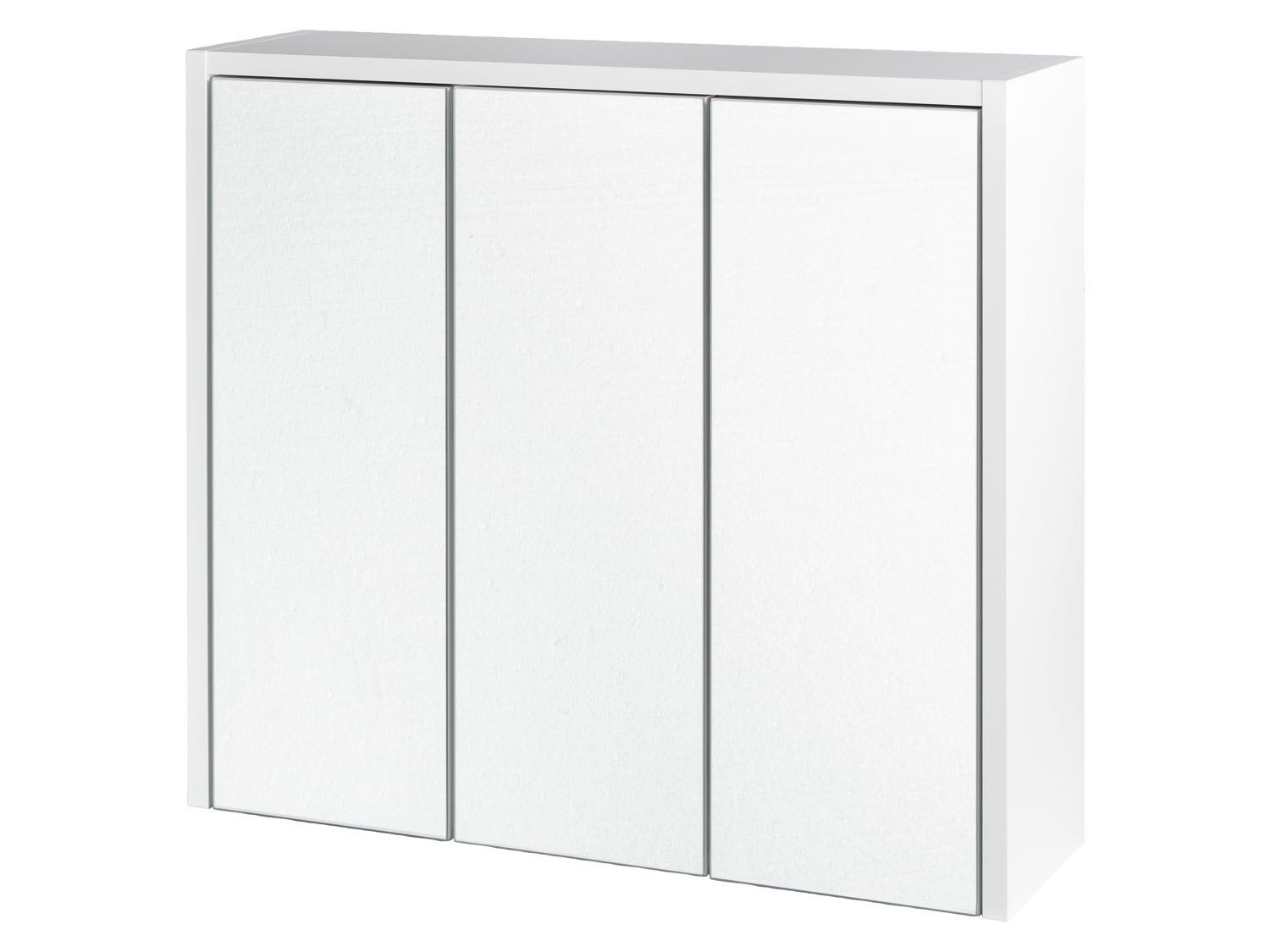 LIVARNO home Armoire de salle de bains miroir Oslo, 65 x 60 x 17 cm, blanche