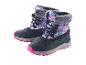 Bottes d'hiver pour enfants CRIVIT avec motif coloré et fausse fourrure