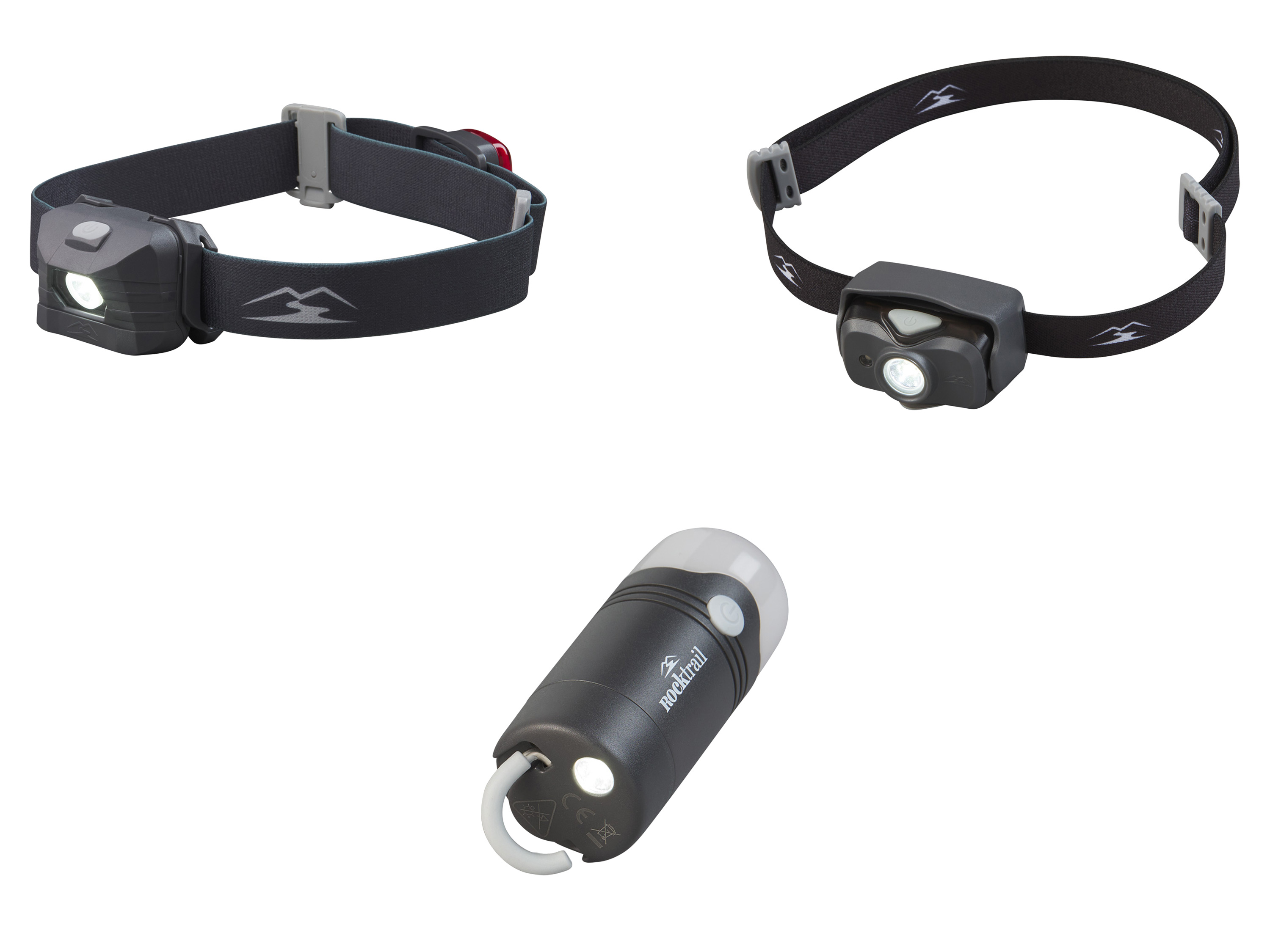 Rocktrail Lampe frontale à LED ou  lampe universelle à LED