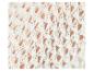 Détail d'un tissu blanc en crochet ajouré.