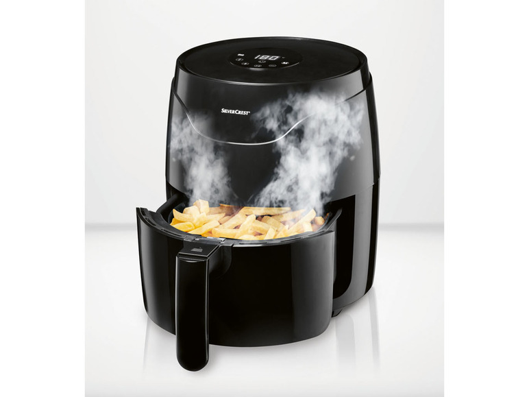 Aller en mode plein écran : SILVERCREST® KITCHEN TOOLS Air fryer SHFD 1400 B2, 1 400 W, 2,2 L - Image 3