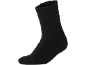 Chaussette éponge noire douce et confortable.