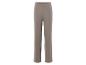 Un pantalon couleur beige clair avec une taille élastique.