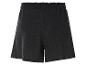 Short noir avec taille élastique.