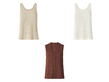 ESMARA® Haut en maille fine femme